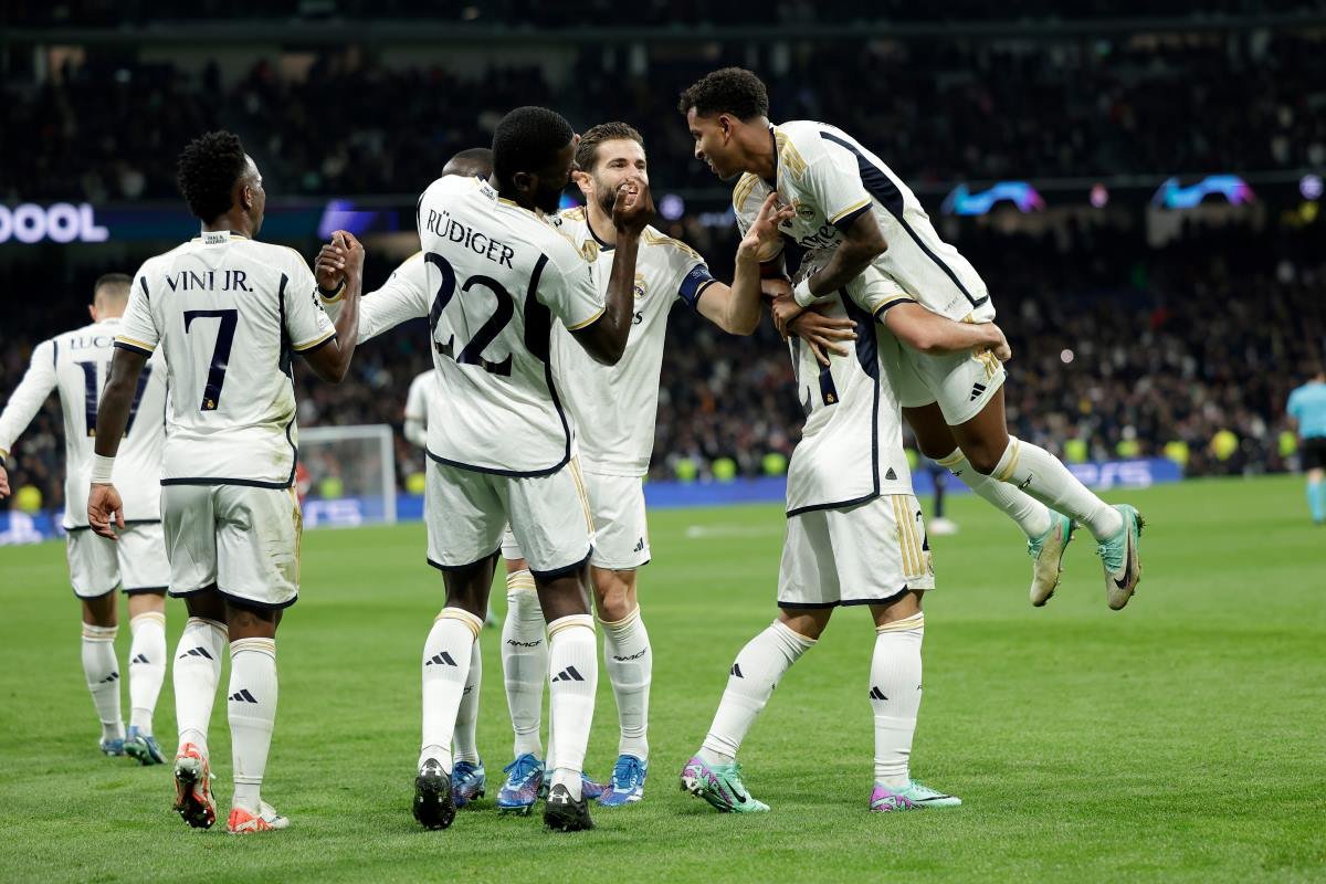 Sem Bellingham, Real Madrid vence Braga com show de Vini Jr. e Rodrygo |  Metrópoles