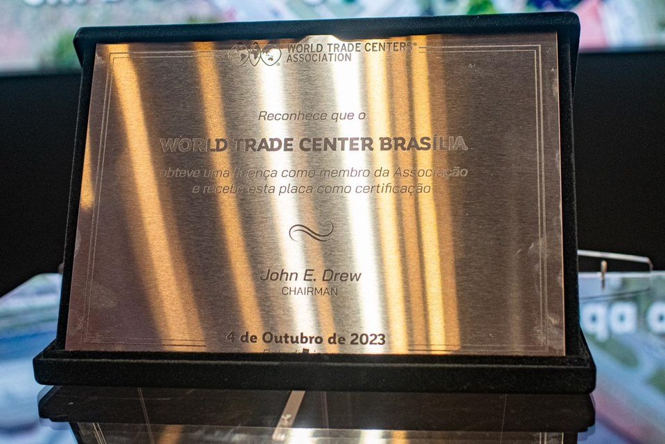 Evento de inauguração do World Trade Center Brasília