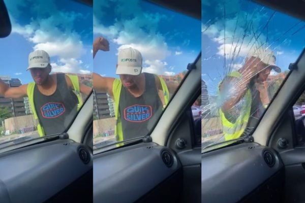 Vídeo: flanelinha destrói para-brisa por cobrança de estacionamento