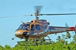 Helicóptero da PM da Bahia