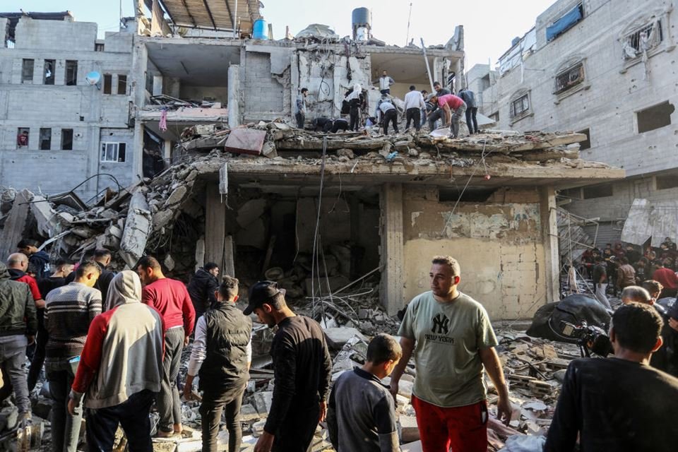 Ataque de Israel à Faixa de Gaza depois do cessar-fogo