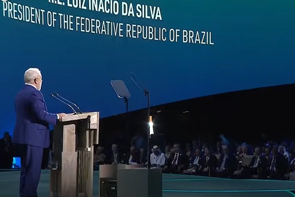 Lula falou para chefes de Estado de todo o mundo na COP28