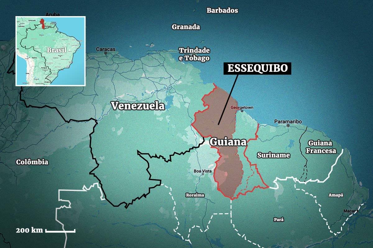 Disputa Entre Venezuela E Guiana 
