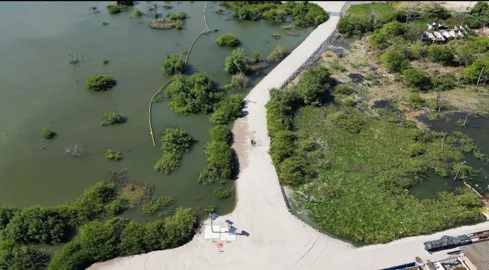 Imagem colorida da Lagoa Mundaú, Maceió (AL) - Metrópoles