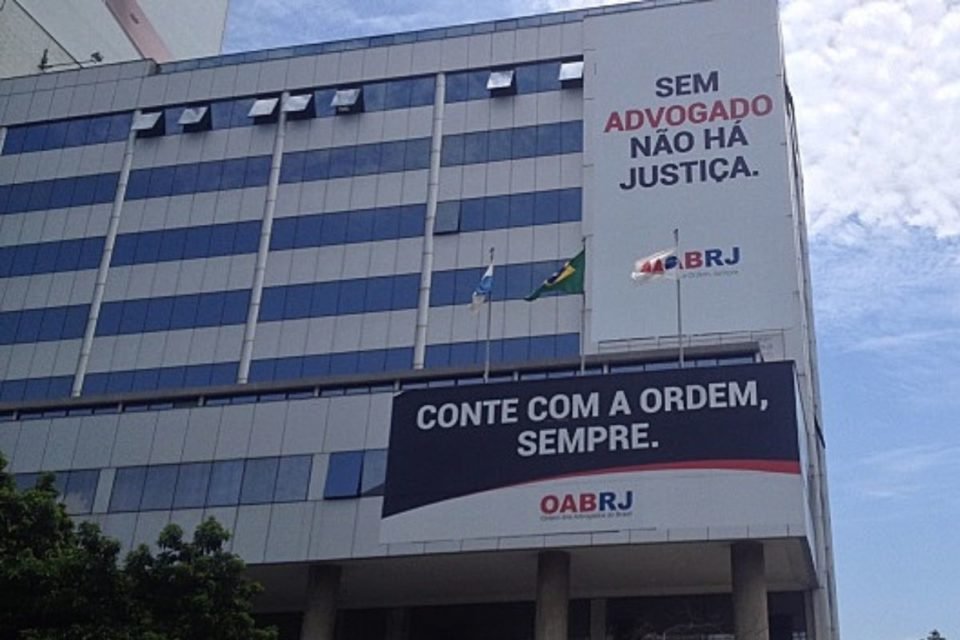 A sede da OAB-RJ