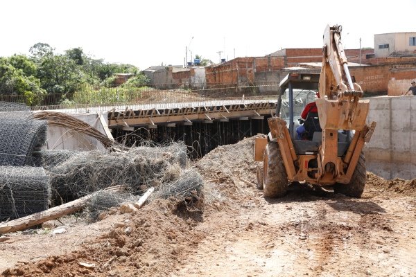 Imagem colorida - Obras GDF no Sol Nascente - Metrópoles