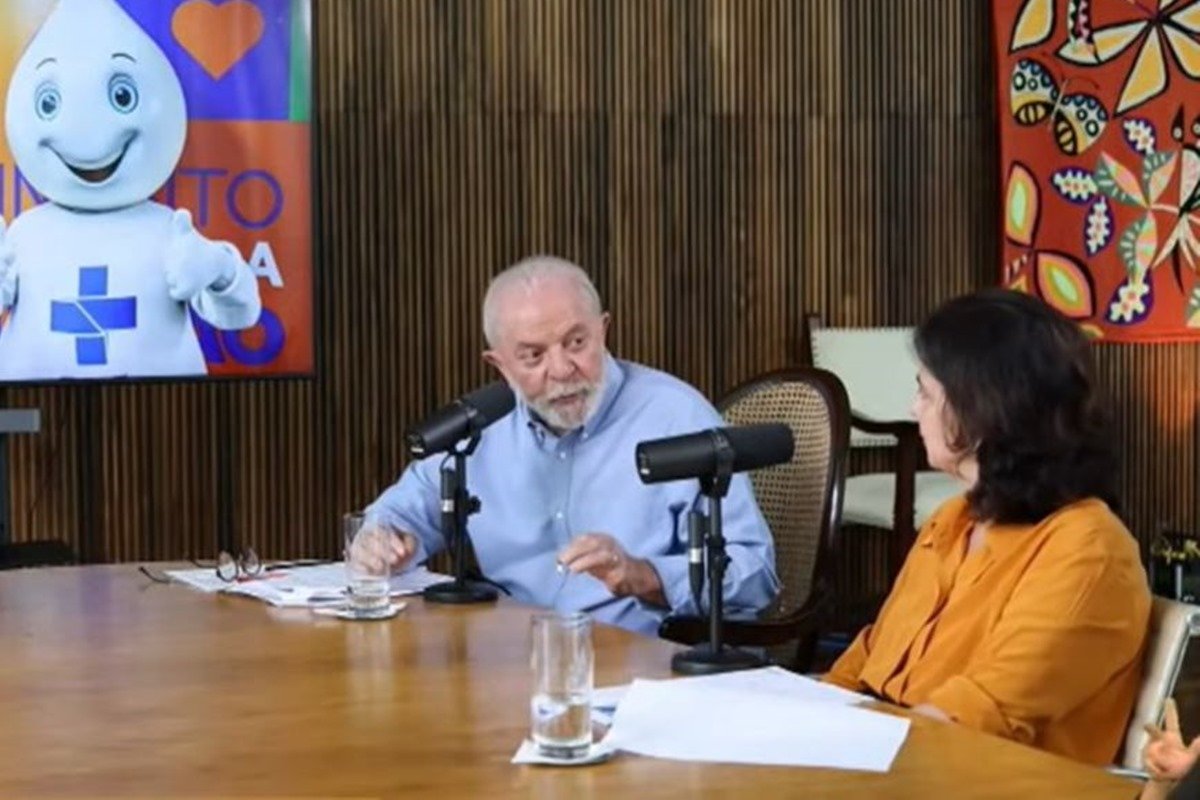 Lula recebeu Nísia Trindade na Conversa com o presidente
