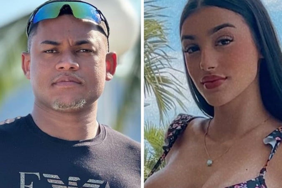 Montagem feita a partir de fotos das redes sociais de Gabriel Roza e Bia Miranda - Metrópoles