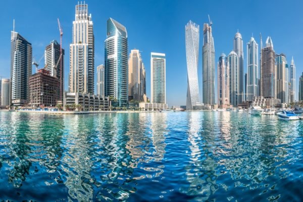 Foto colorida da cidade de Dubai - Metrópoles