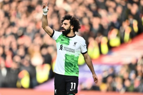 Salah pode atingir marca histórica em duelo entre Liverpool e