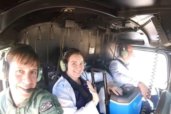 Helicóptero do Detran leva coração para ser transplantado no DF