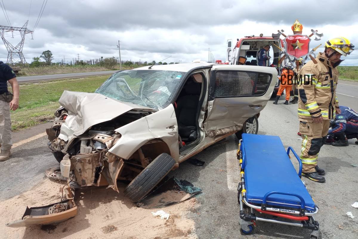 Acidente após duplo homicídio