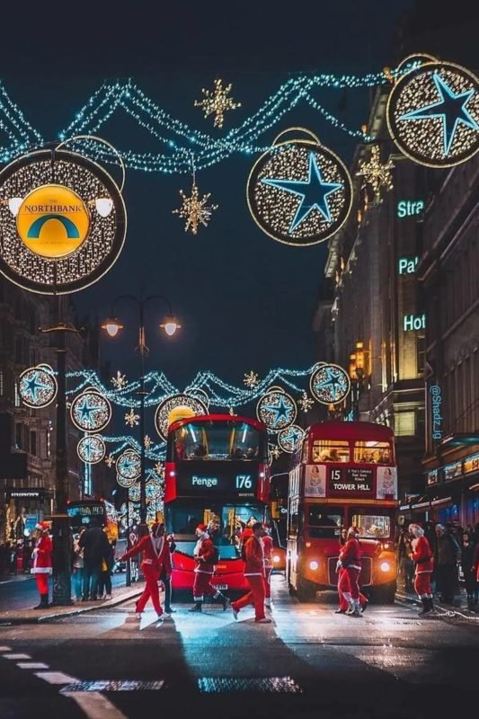 Londres - Luzes de Natal