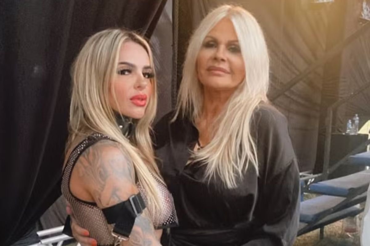 Foto colorida de Monique Evans e Cacá Werneck - Metrópoles