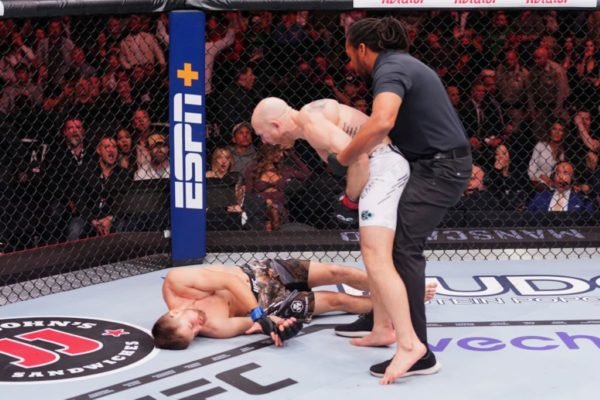 Imagem colorida de Bryce Mitchell, lutador do UFC que sofreu nocaute- Metrópoles