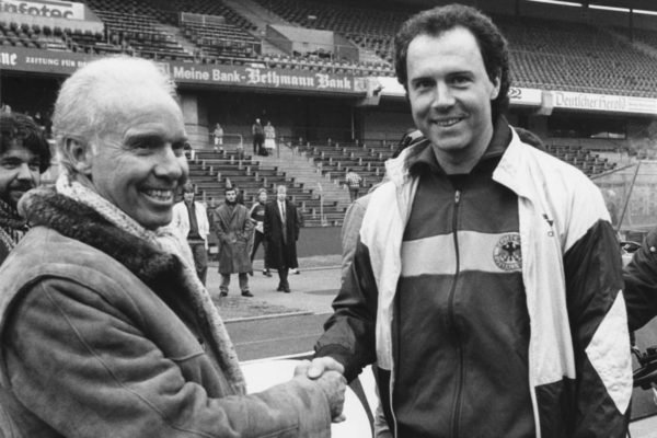 Mario Zagallo e Beckenbauer - Metrópoles
