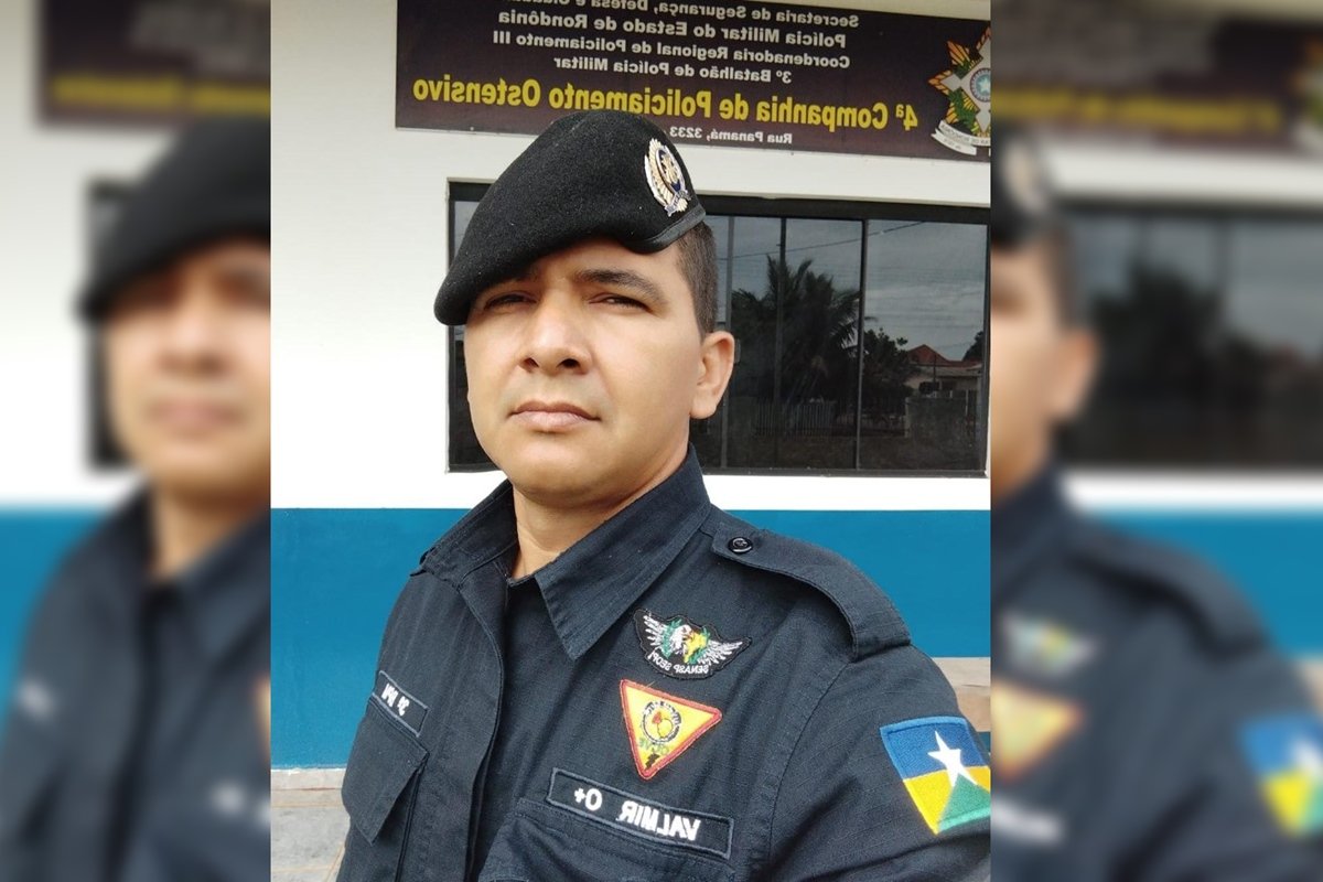 Policial militar de Rondônia (RO) Valmir Joaquim