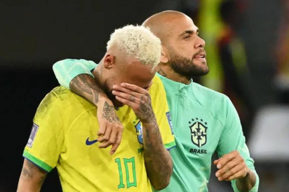 Neymar e Daniel Alves