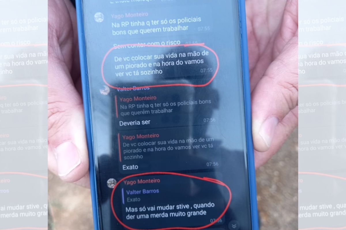 PM reclamou de colega antes de morrer