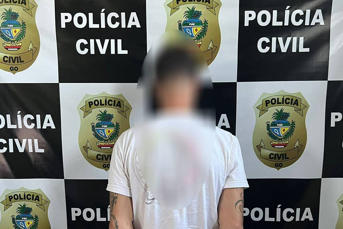 Homem preso Planaltina de Goi&aacute;s