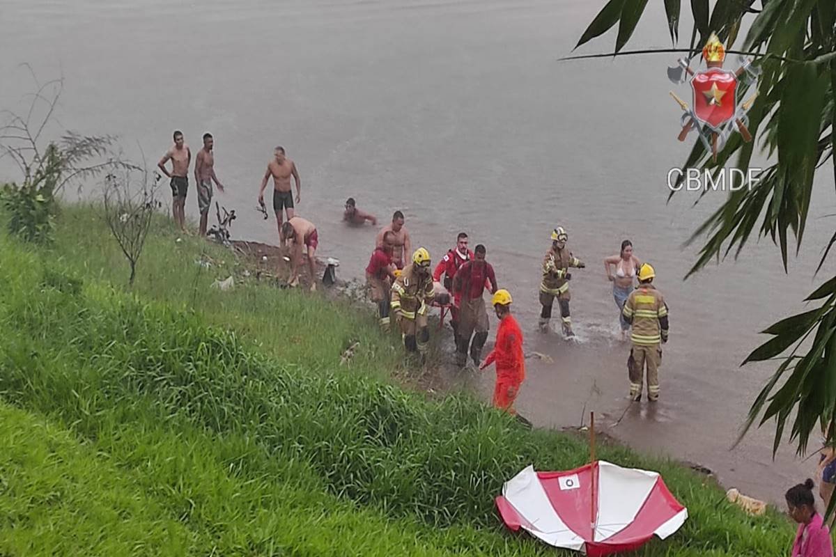 Homem de 45 anos morre após se afogar no Lago Paranoá neste domingo