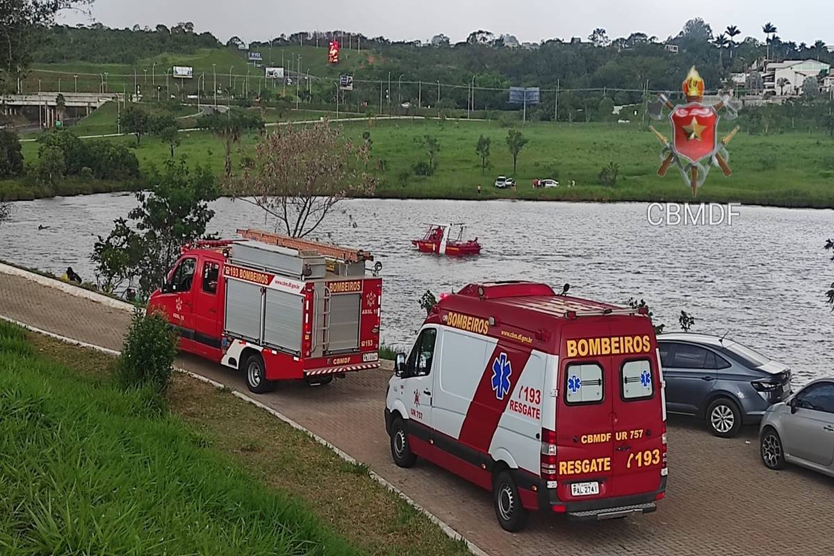 Homem morre afogado no lago