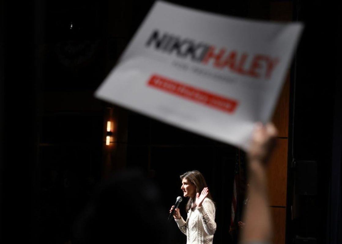 Imagem colorida da candidata republicana Nikki Haley - Metrópoles