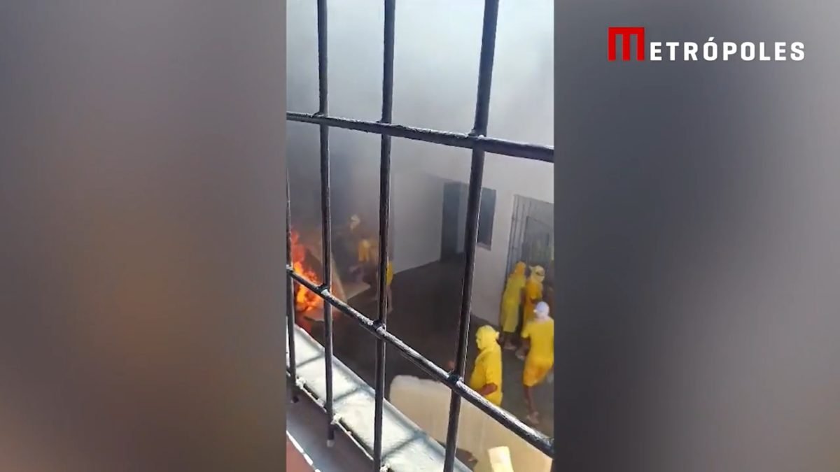 simulação de rebelião em presídio