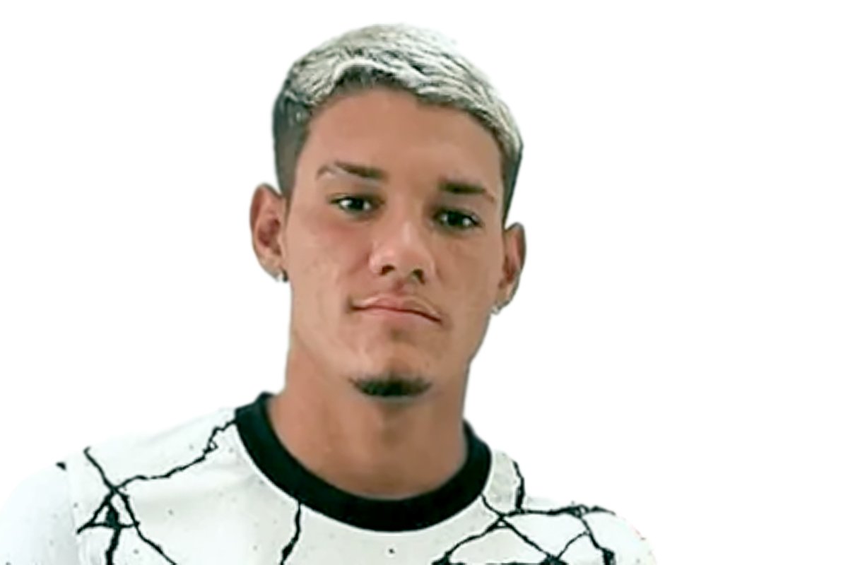 foto colorida do jogador da sub20 do Corinthians Dimas - Metrópoles