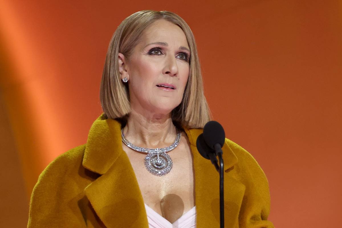 Com doença rara, Céline Dion faz aparição surpresa no Grammy veja