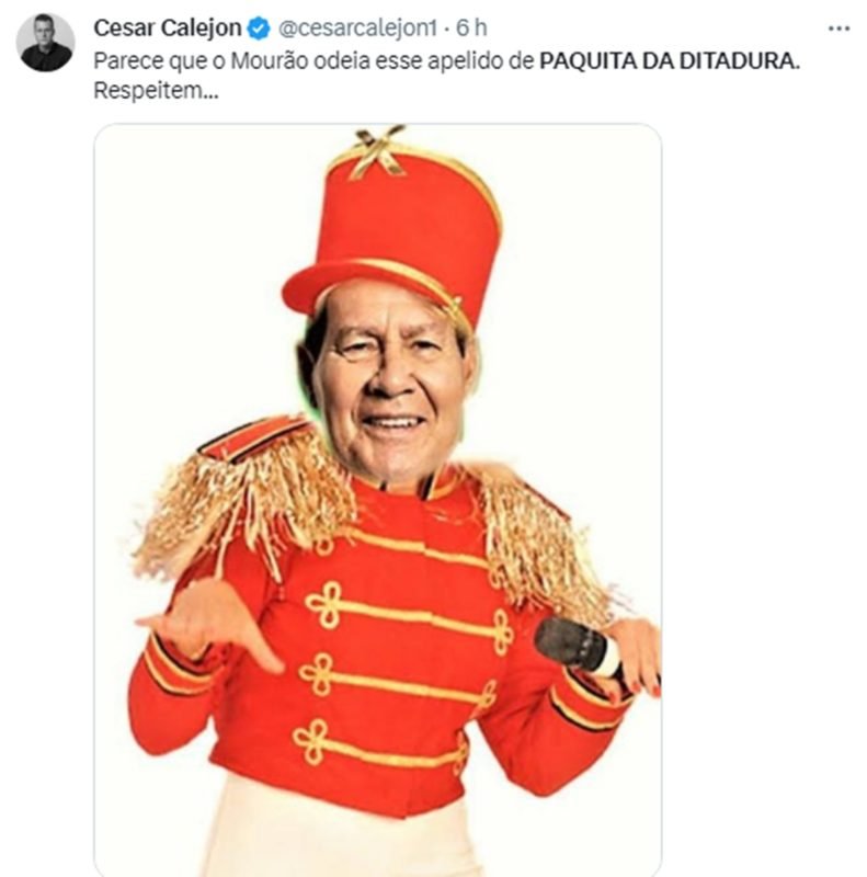 Meme contra Hamilton Mour&atilde;o volta &agrave;s redes sociais: 
