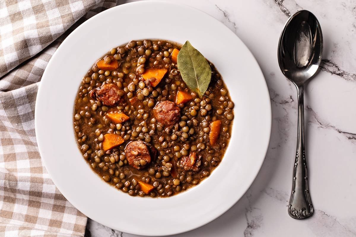 A lentilha pode ser usada em diversas receitas