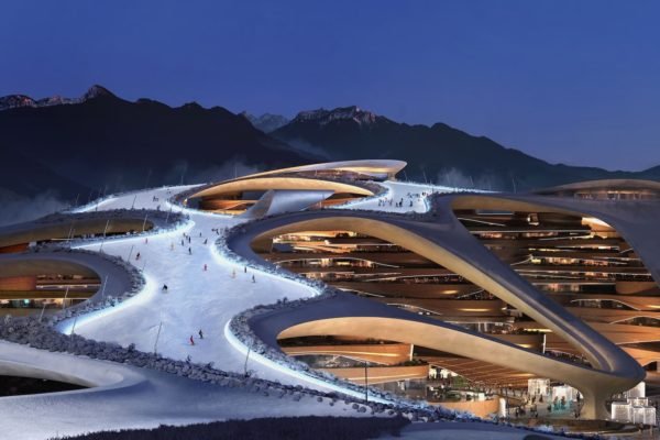 Projeto de estação de esqui na Arábia Saudita - Metrópoles