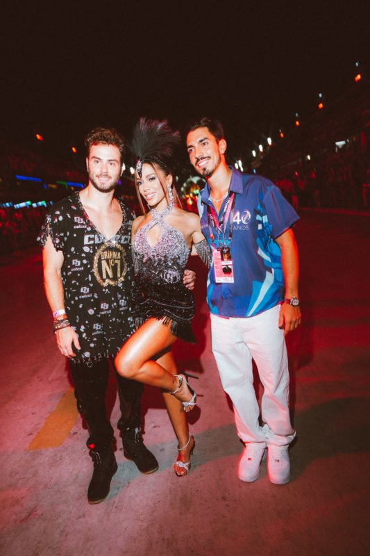 Antônio Oliva, Anitta e Gabriel David