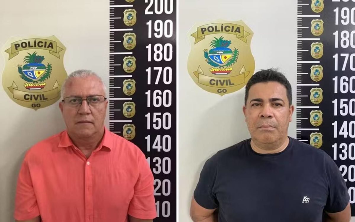 imagem colorida suspeitos de se passarem por diretores de banco para aplicar golpes milionários