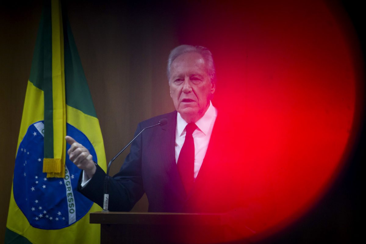 Ministro Ricardo Lewandowski presta esclarecimentos à imprensa sobre a fuga de presos em Mossoró - Metrópoles