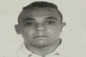 foto em preto e branco de Luiz Roberto Marcondes Machado de Barros, o Beto Bela Vista, investigado por suspeita de ligação com o PCC - Metrópoles
