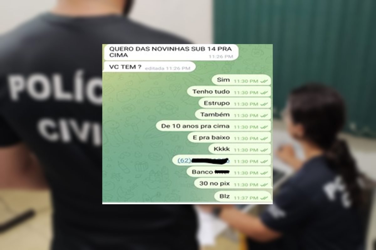 Criminoso vende vídeos mediante PIX e envia 