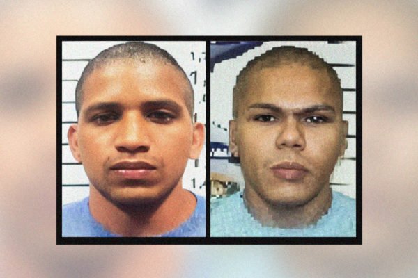 Rogério Mendonça e Deibson Nascimento, fugitivos do presídio federal de Mossoró celular