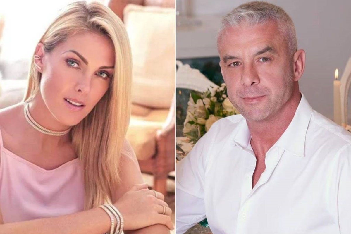 Montagem feita a partir de fotos das redes sociais de Ana Hickmann e Alexandre Correa - Metrópoles