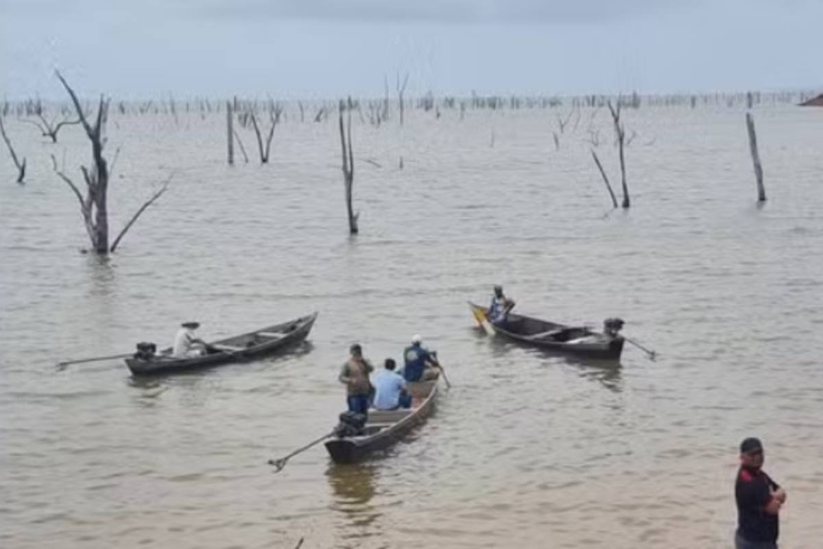 Helicóptero desaparecido é encontrado submerso em Goianésia (PA)