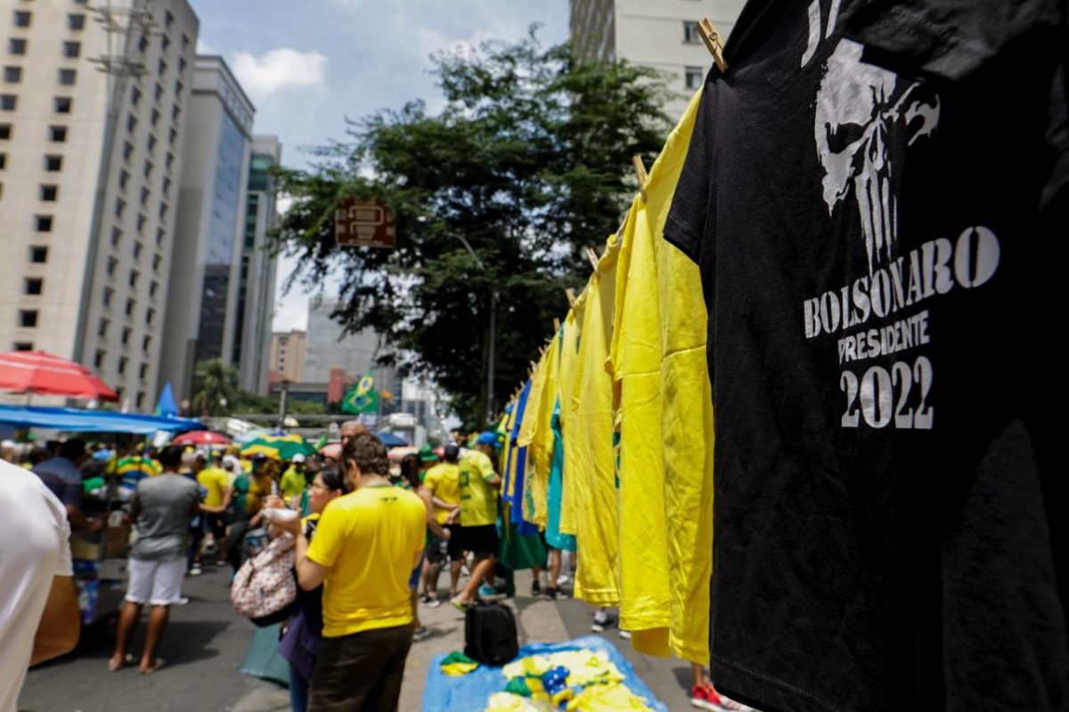 Ato bolsonarista reuniu mil na Avenida Paulista diz SSP Metrópoles