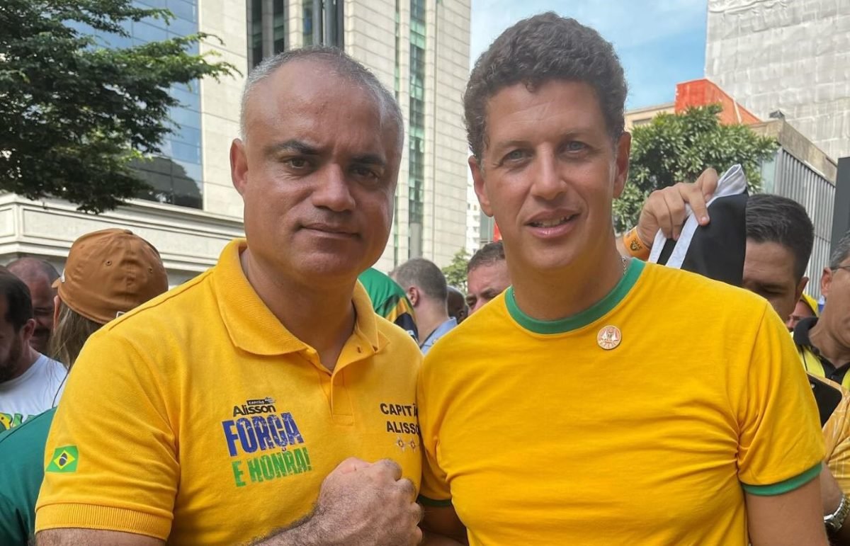 Capitão Alisson e Ricardo Salles - Metrópoles