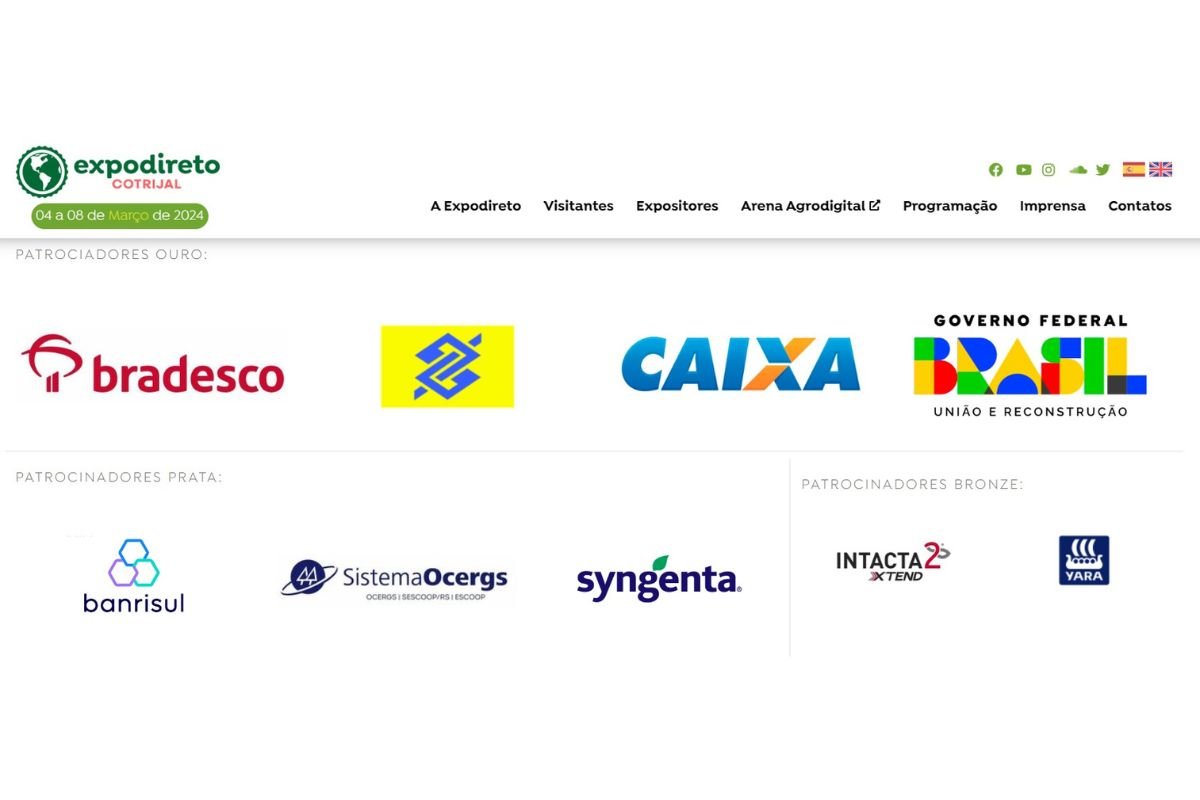 Patrocinadores Expodireto
