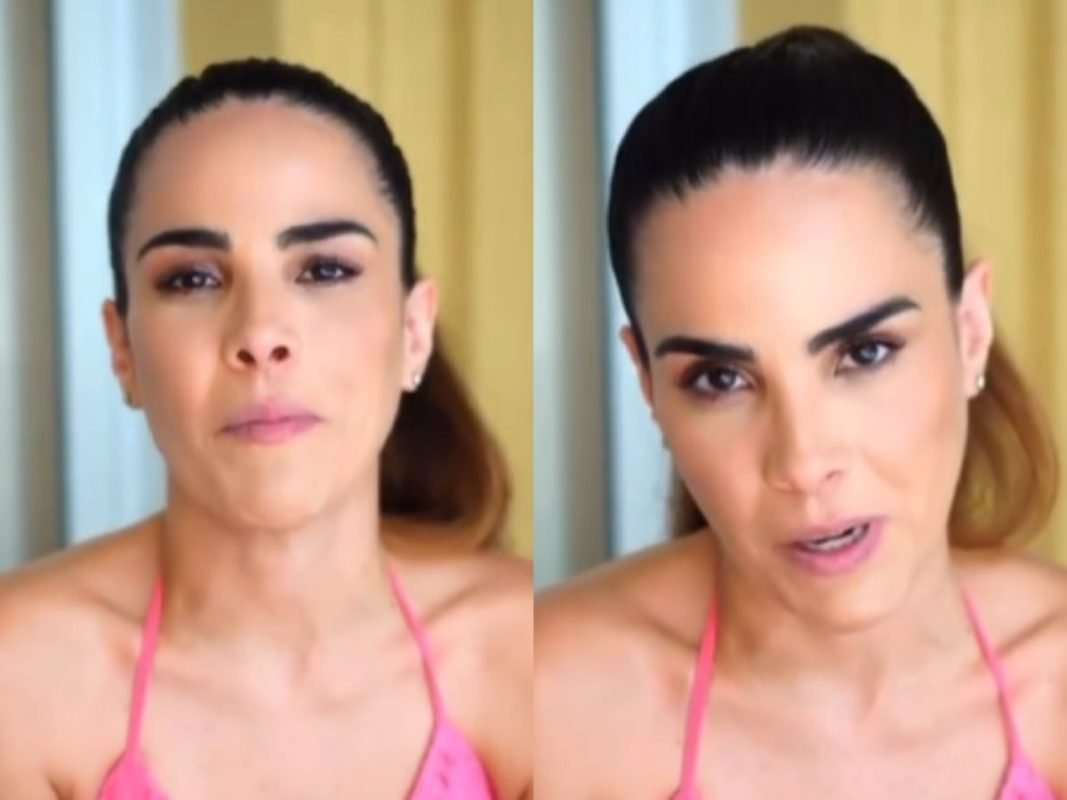 Montagem colorida de vídeo de Wanessa Camargo - Metrópoles