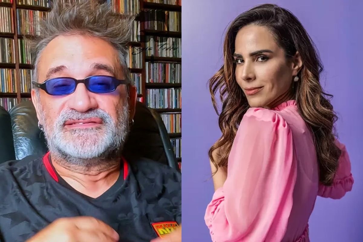 Montagem colorida de Regis Tadeu e Wanessa Camargo - Metrópoles