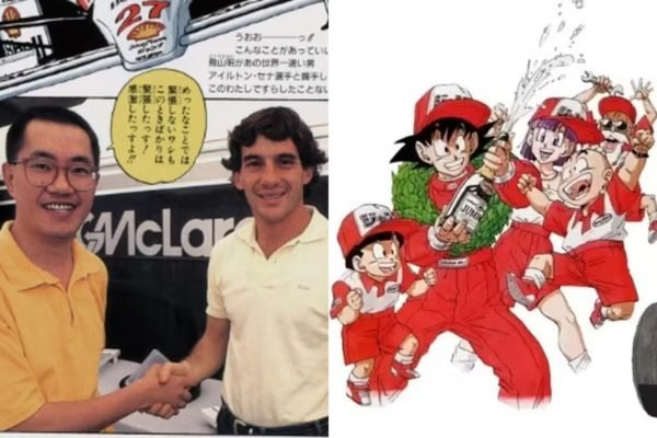 Akira Toriyama e Ayrton Senna - Metrópoles