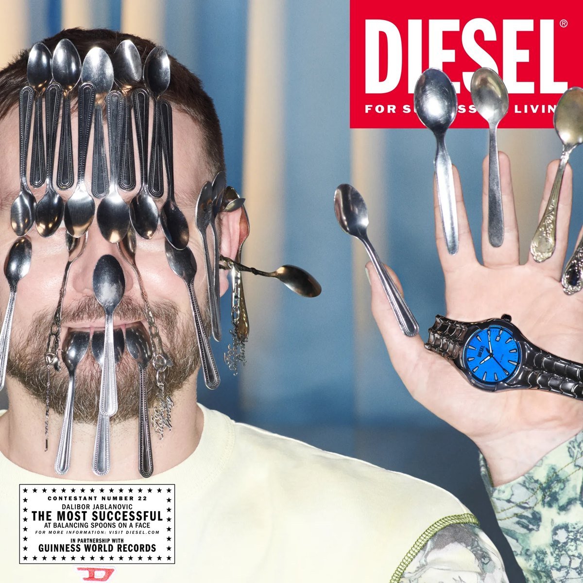 campanha diesel guinness book recorde - metrópoles