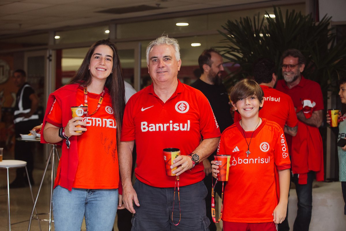 Camarote Metropoles no jogo entre Nova Iguaçu e Internacional