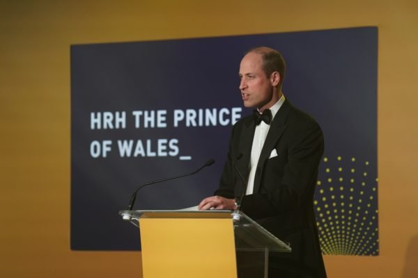 Príncipe William no Diana Legacy Award